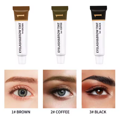 ICONSIGN Eyelash Eyebrow Dye Tint Kit Brow Enhancer Mascara Lift Tinting Tattoo Eyes Makeup Tools