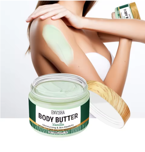 Vanilla Body Butter Lotion Skin Care Face Cream Whitening Deeply Moisturizing Brightening Remove Melanin Elasticity Lifting