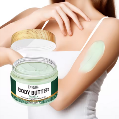 Vanilla Body Butter Lotion Skin Care Face Cream Whitening Deeply Moisturizing Brightening Remove Melanin Elasticity Lifting