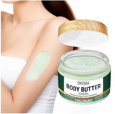 Vanilla Body Butter Lotion Skin Care Face Cream Whitening Deeply Moisturizing Brightening Remove Melanin Elasticity Lifting