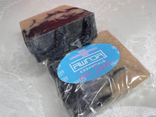 Load image into Gallery viewer, Sea Moss, Charcoal &amp; Kojic Acid Face + Body Soap
