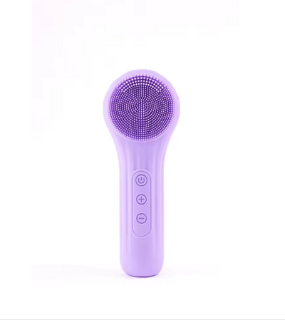 Sonic Waterproof Facial Cleansing Brush for Men & Women Rechargeable Exfoliating Electric Face Scrubber Cleanser Brush