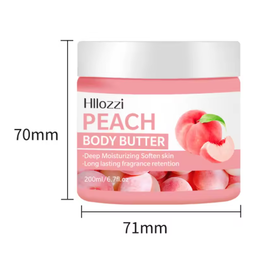 200ml High Moisturizing Body Butter Cream Coconut Mango Flavor Body Cream Moisturizing and Nourishing Body Repair Cream